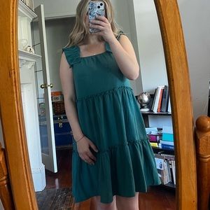 COPY - Jade green sun dress